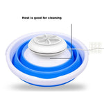 Mini Portable Ultrasonic Turbine Washing Machine