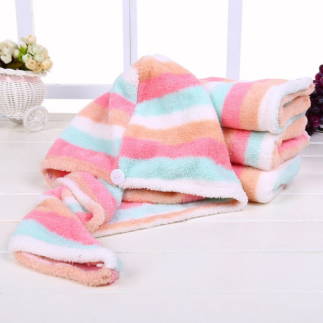 Magic Quick Hair Dry Towel Women