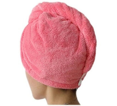 Magic Quick Hair Dry Towel Women
