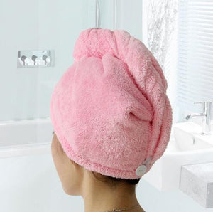 Magic Quick Hair Dry Towel Women