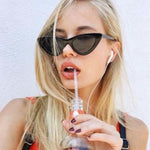 Women's sexy cat eye sun glasses - Cat3