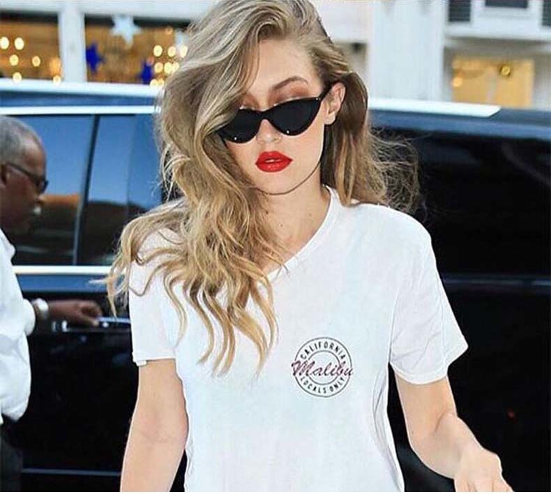 Women's sexy cat eye sun glasses - Cat3