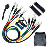 11pcs Pull Rope Fitness Exercises Resistance Bands Set