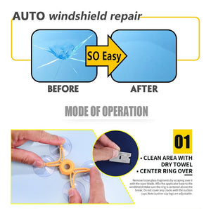 Window Glass Crack Repair Tool