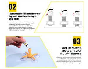 Window Glass Crack Repair Tool