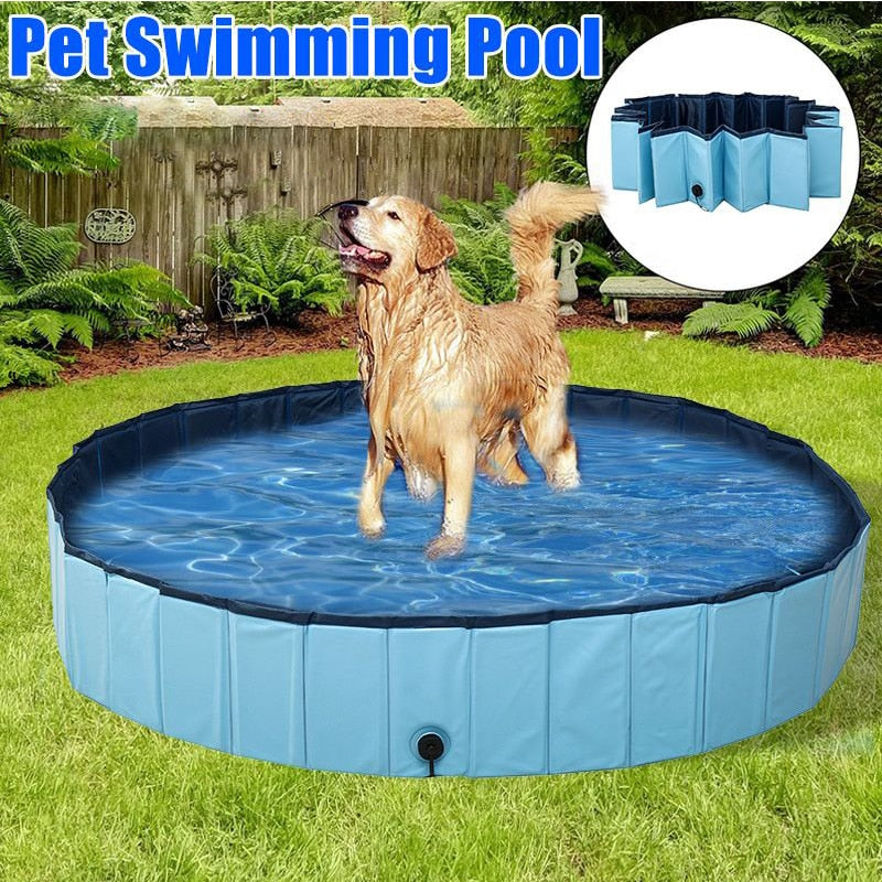 Dog Pool Foldable Swimming Pool for Dogs Cats Kids
