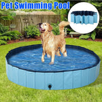 Dog Pool Foldable Swimming Pool for Dogs Cats Kids