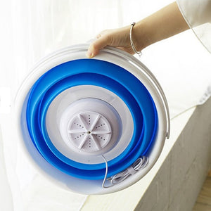 Mini Portable Ultrasonic Turbine Washing Machine