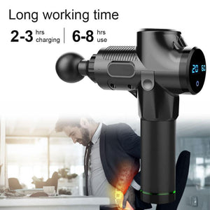 ELECTRIC MUSCLE MASSAGER THERAPY FASCIA MASSAGE GUN