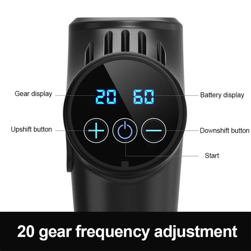 ELECTRIC MUSCLE MASSAGER THERAPY FASCIA MASSAGE GUN