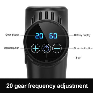 ELECTRIC MUSCLE MASSAGER THERAPY FASCIA MASSAGE GUN