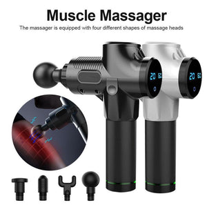 ELECTRIC MUSCLE MASSAGER THERAPY FASCIA MASSAGE GUN